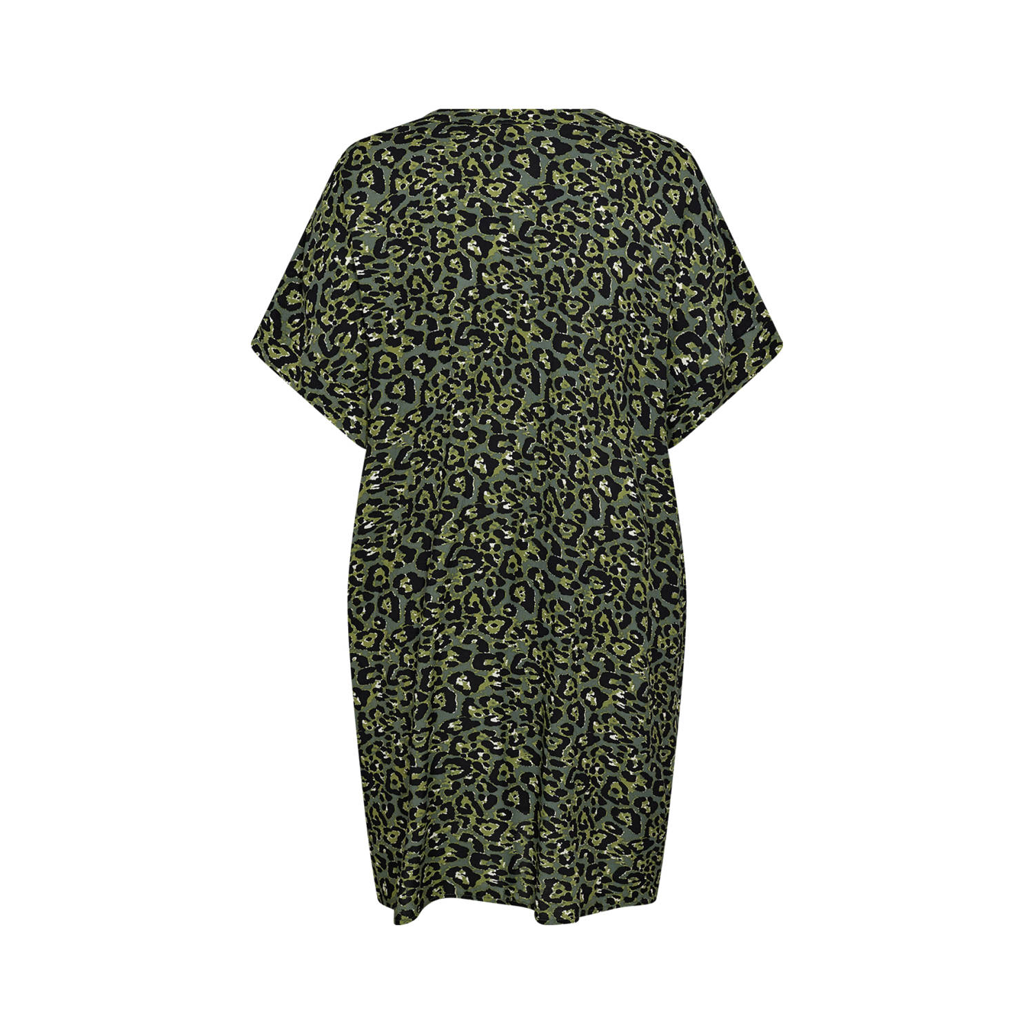 Wasabiconcept korte jurk groen