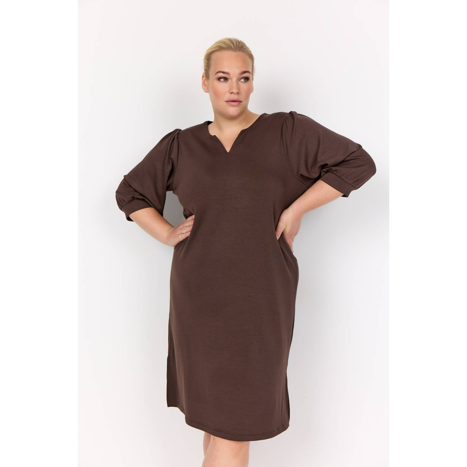 Wasabiconcept sweatjurk bruin