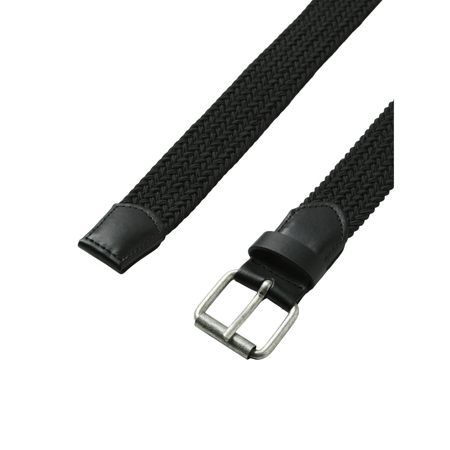 JACK & JONES riem JACTERAN zwart