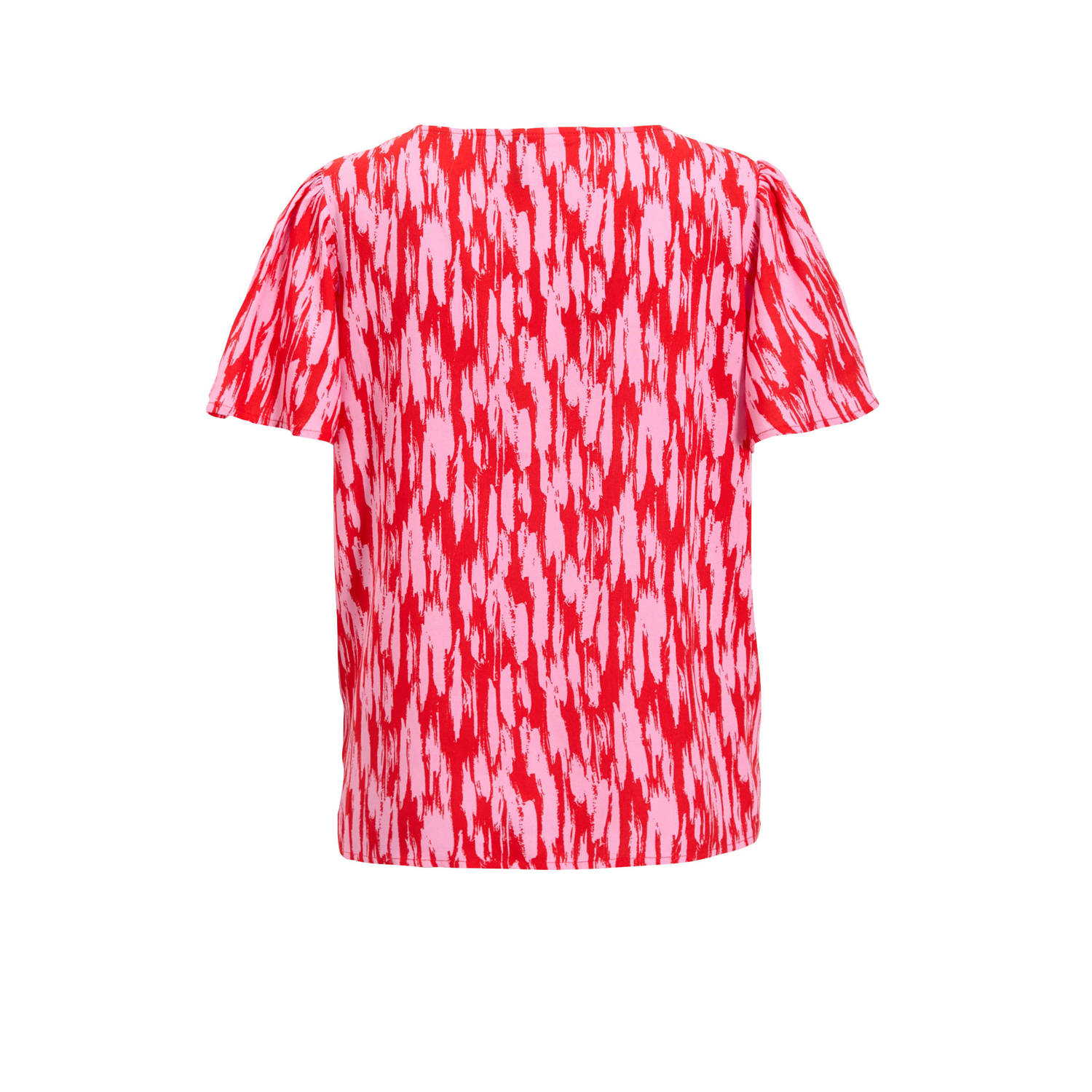 VERO MODA T-shirt donkerrood