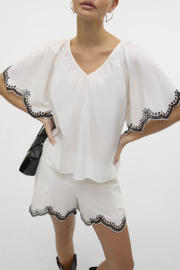 thumbnail: VERO MODA top wit broderie