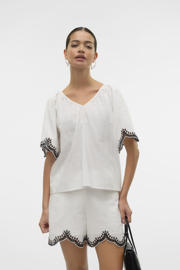 thumbnail: VERO MODA top wit broderie