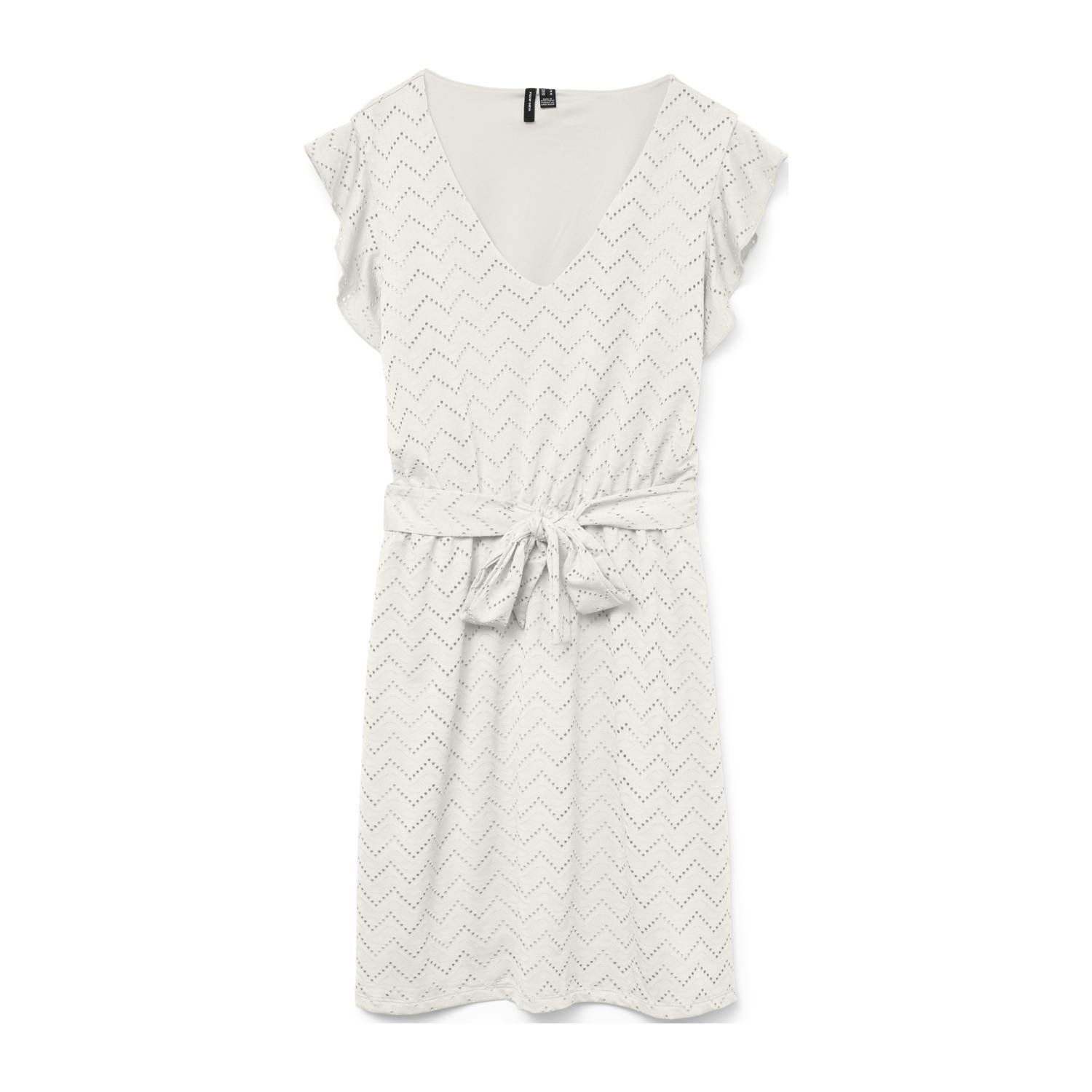 VERO MODA zomerjurk broderie wit