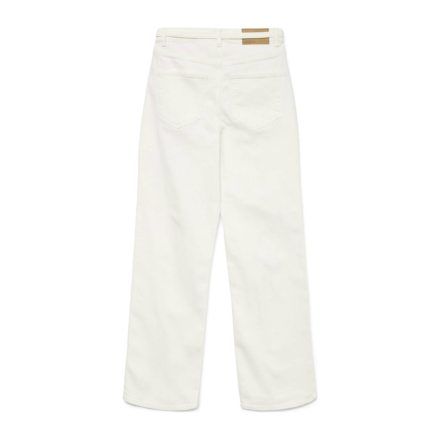 VERO MODA high waist wide leg jeans wit