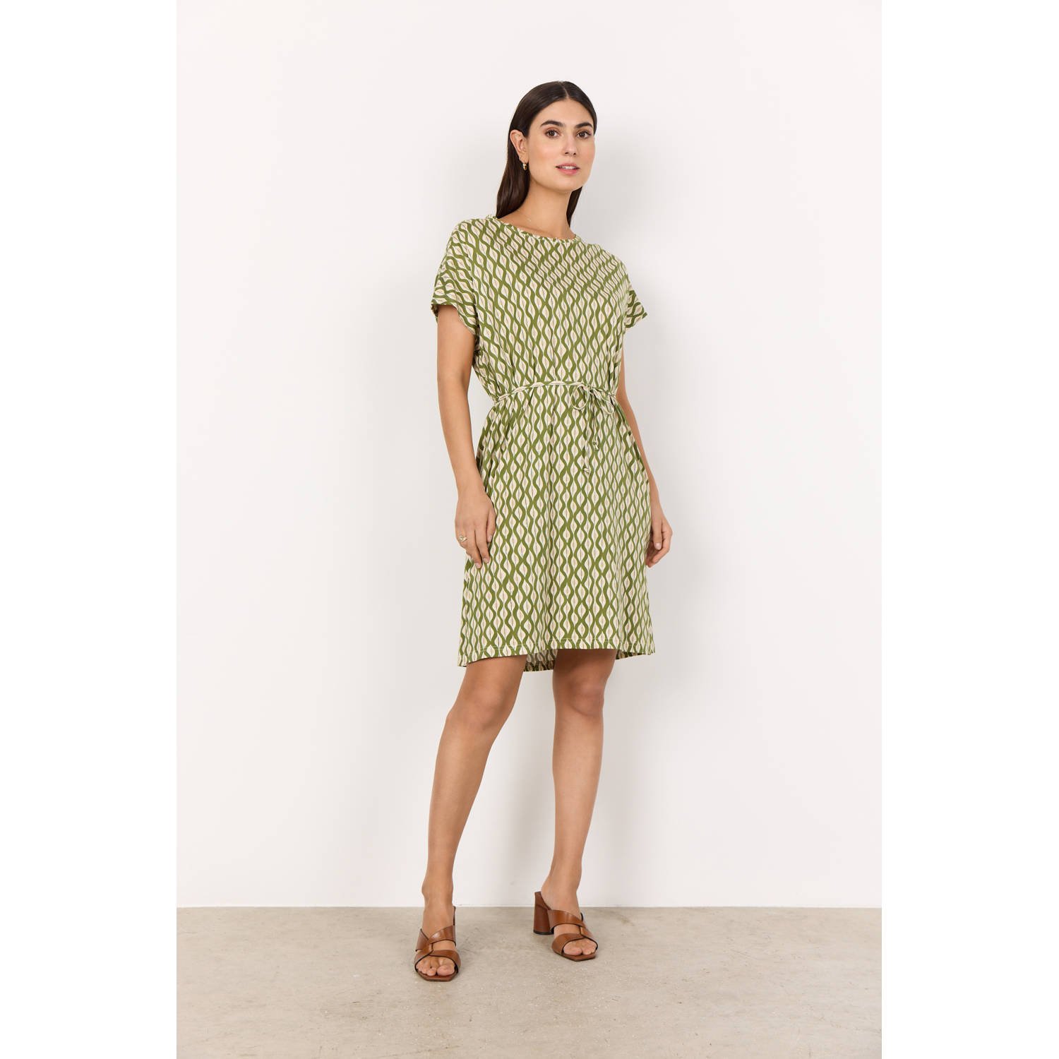 Soyaconcept zomerjurk groen