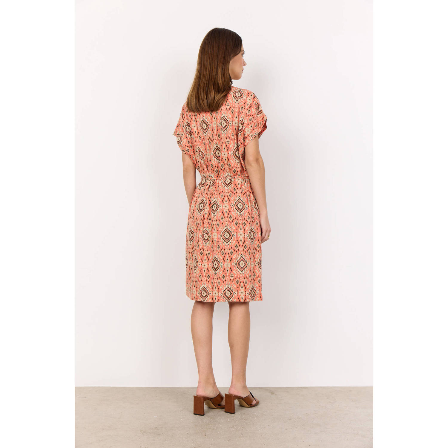Soyaconcept zomerjurk oranje