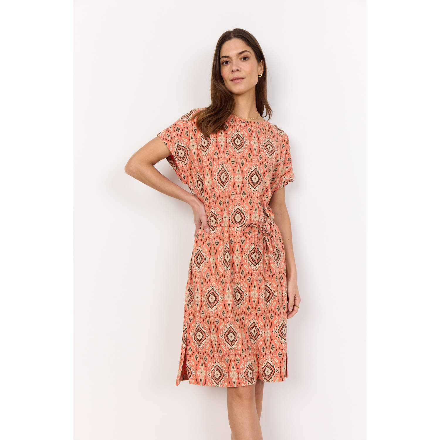 Soyaconcept zomerjurk oranje