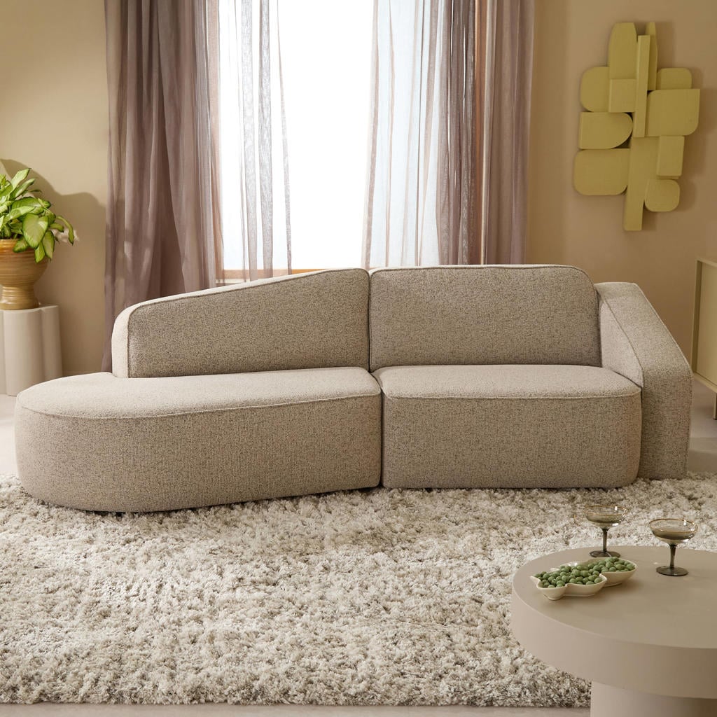 NOUS Living 3-zitsbank Sumo - taupe