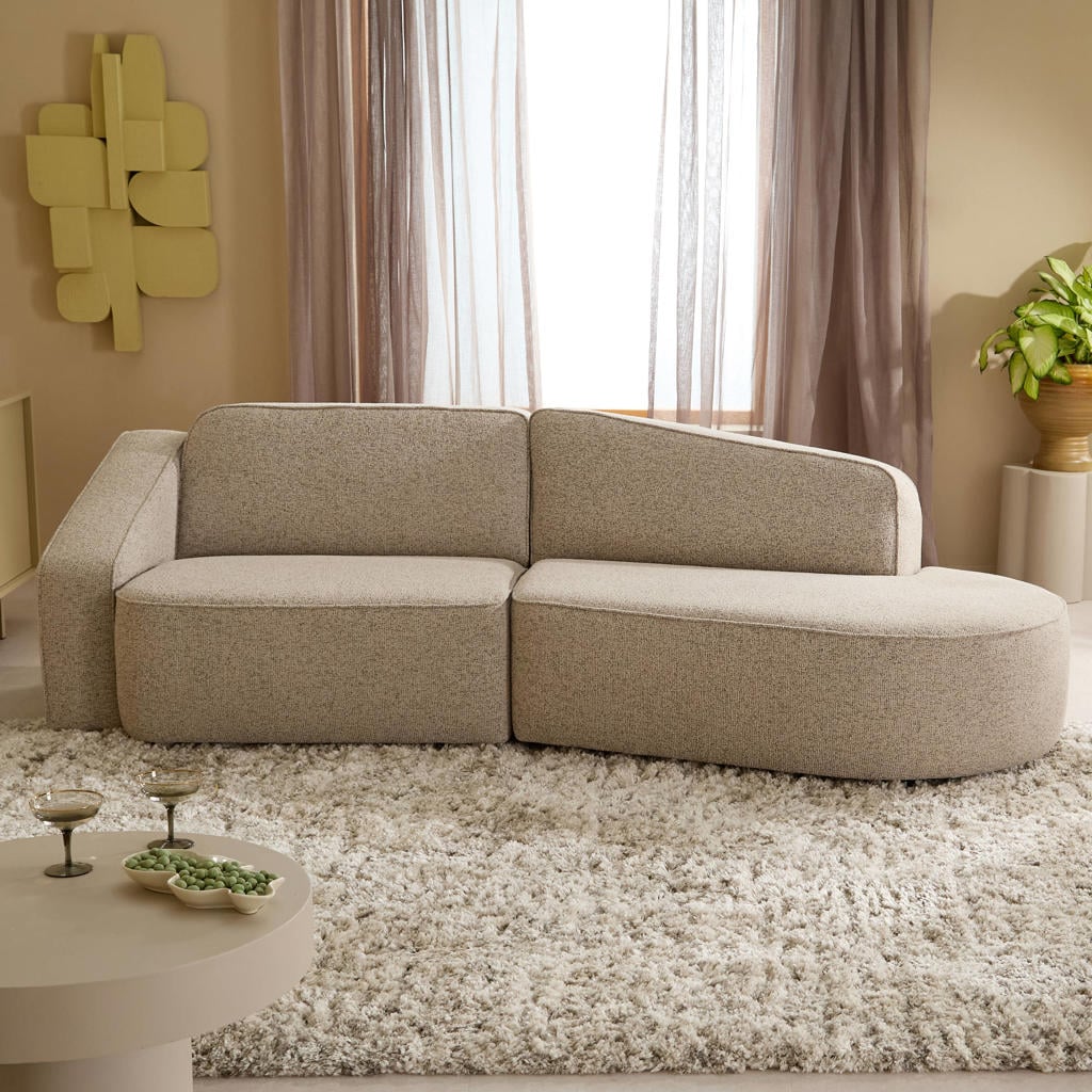 NOUS Living 3-zitsbank Sumo - taupe