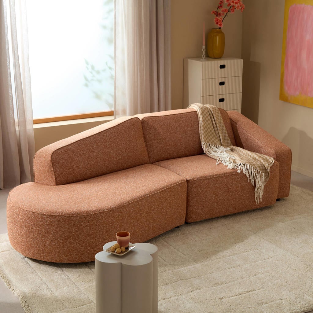 NOUS Living 3-zitsbank Sumo - brick