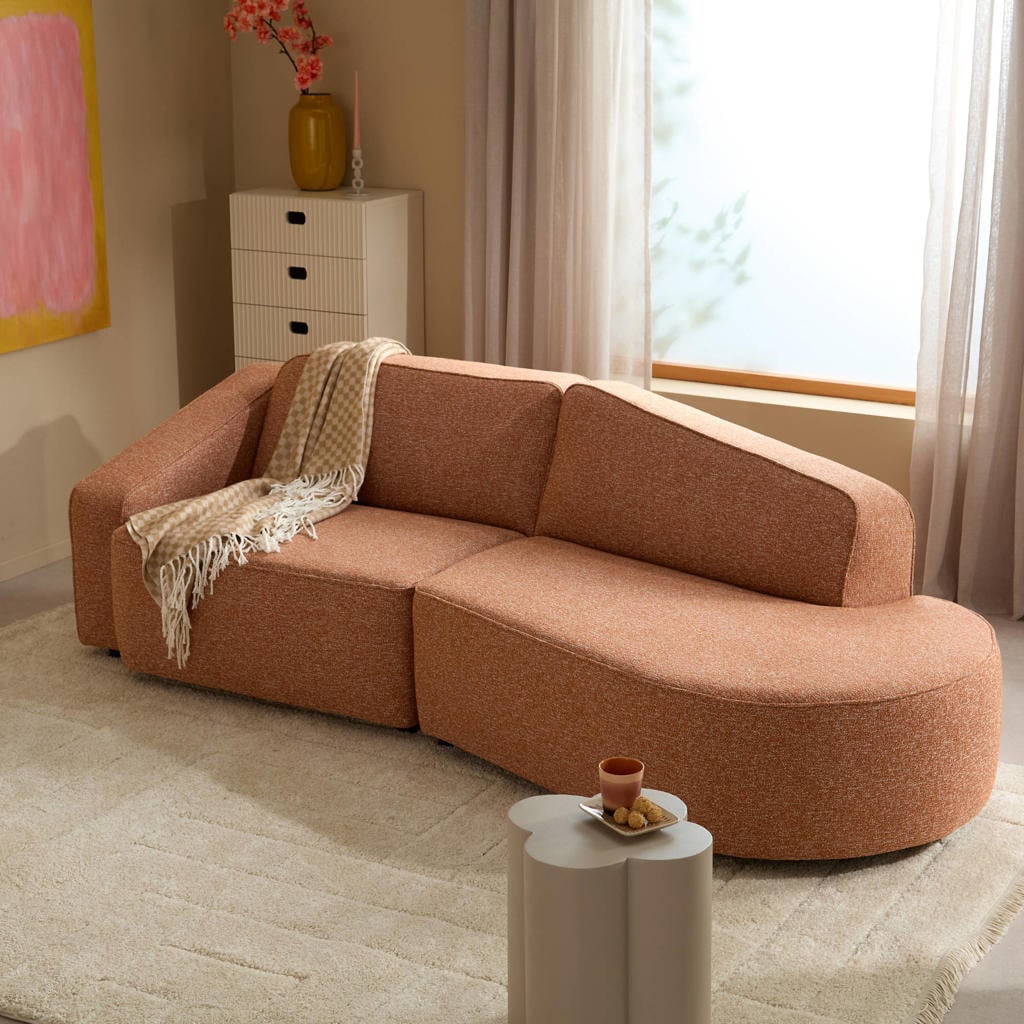 NOUS Living 3-zitsbank Sumo - brick