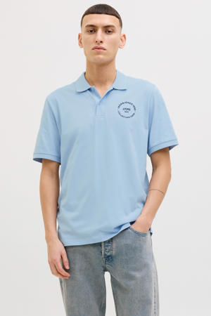 regular polo lichtblauw