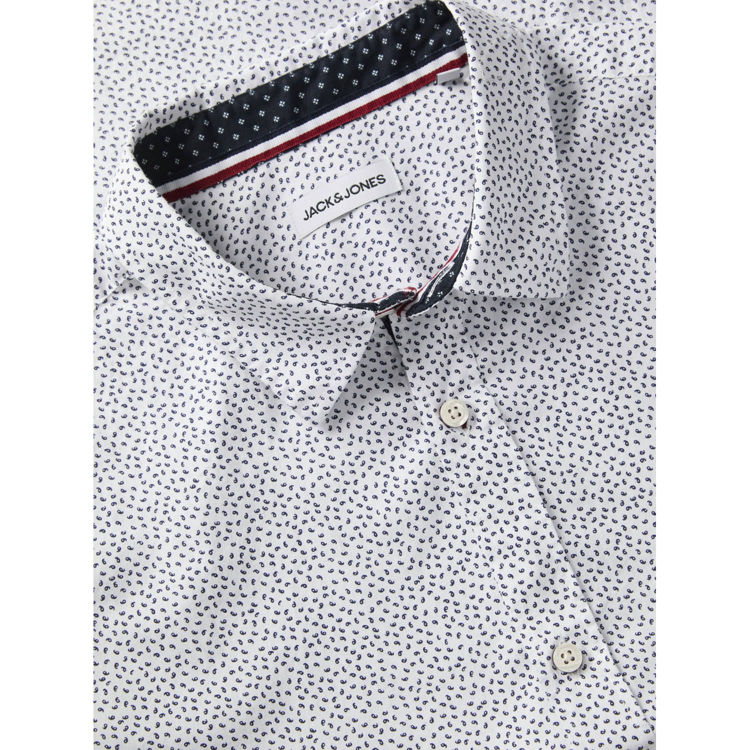 JACK & JONES casual overhemd wit