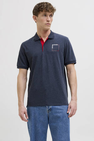 regular polo donkerblauw