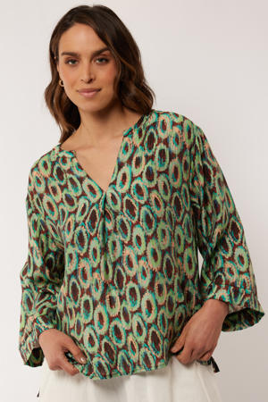 blousetop groen