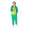 OppoSuits onesie dinosaurus groen/lichtgroen/oranje