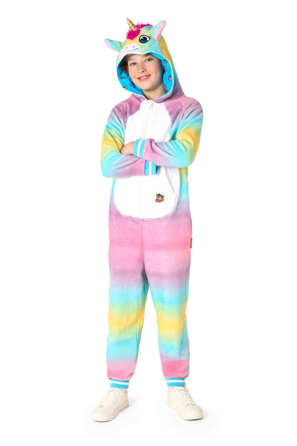 OppoSuits Onesie eenhoorn regenboog
