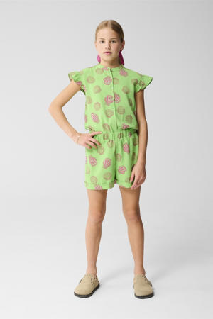groen regular playsuit