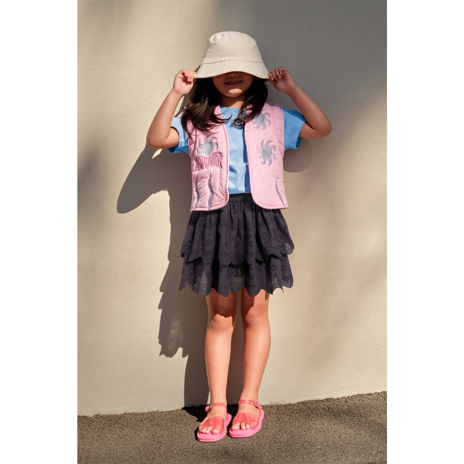 Shoeby gilet roze