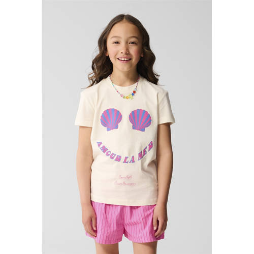 Shoeby T-shirt ecru afbeelding