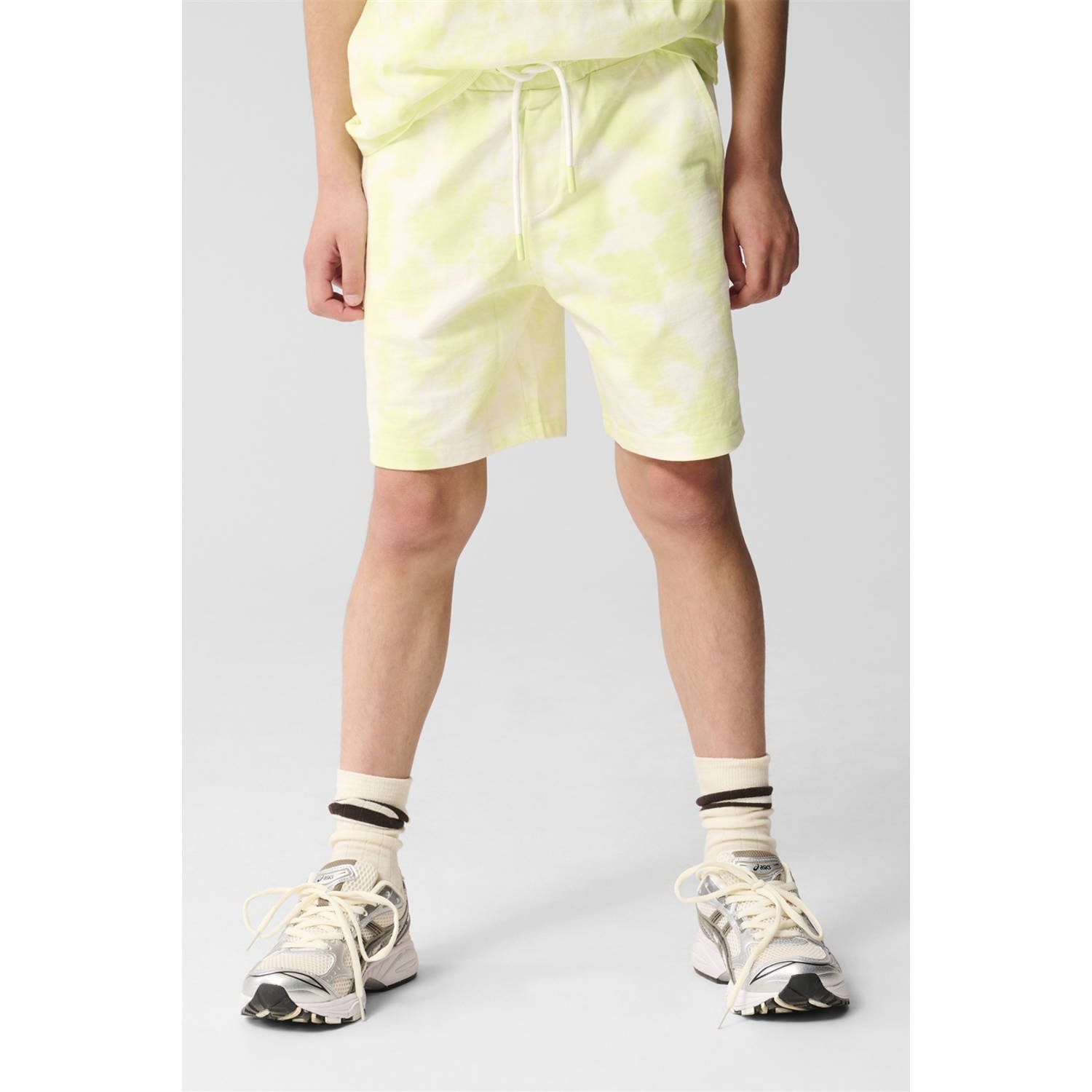 Shoeby regular sweatshort lichtgroen
