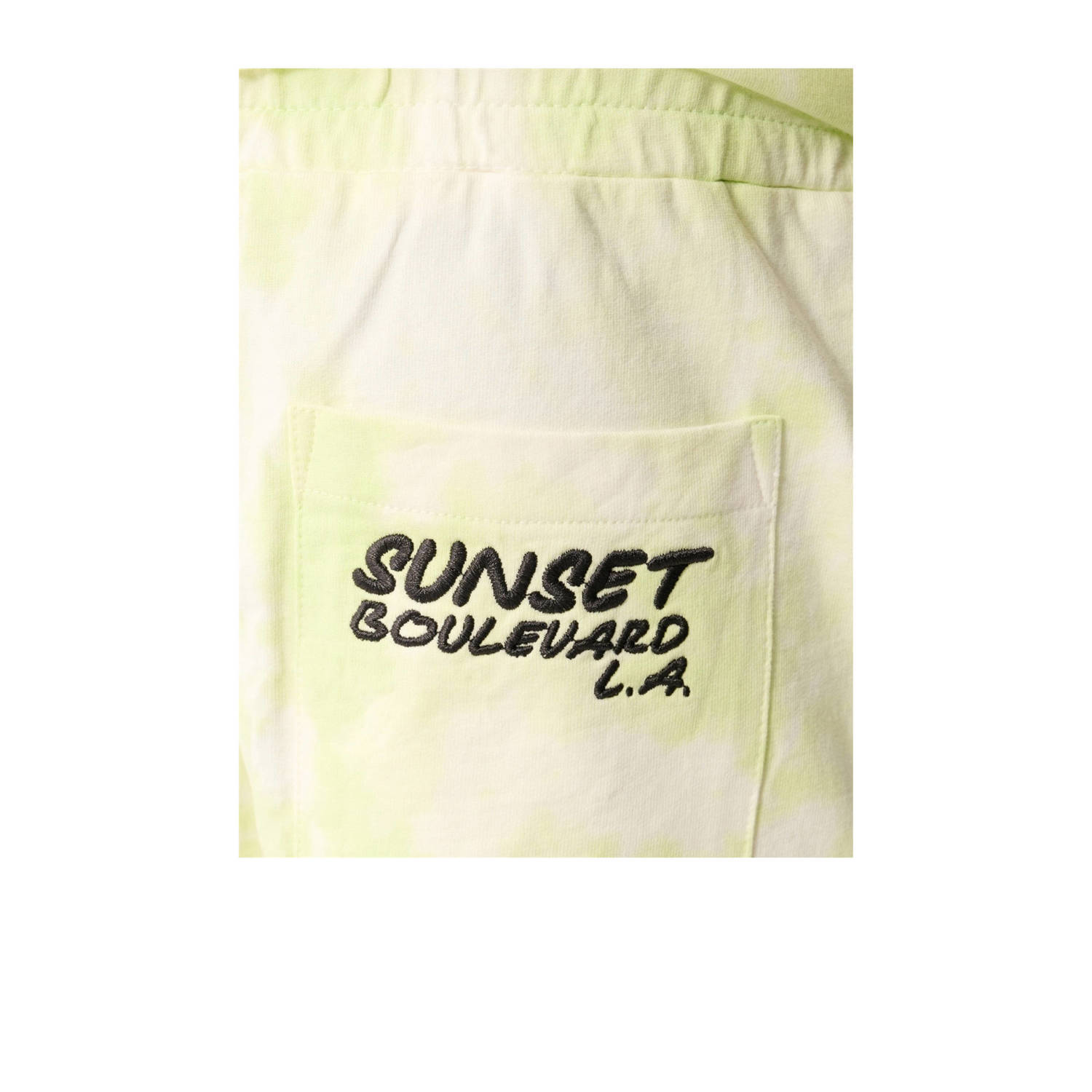Shoeby regular sweatshort lichtgroen