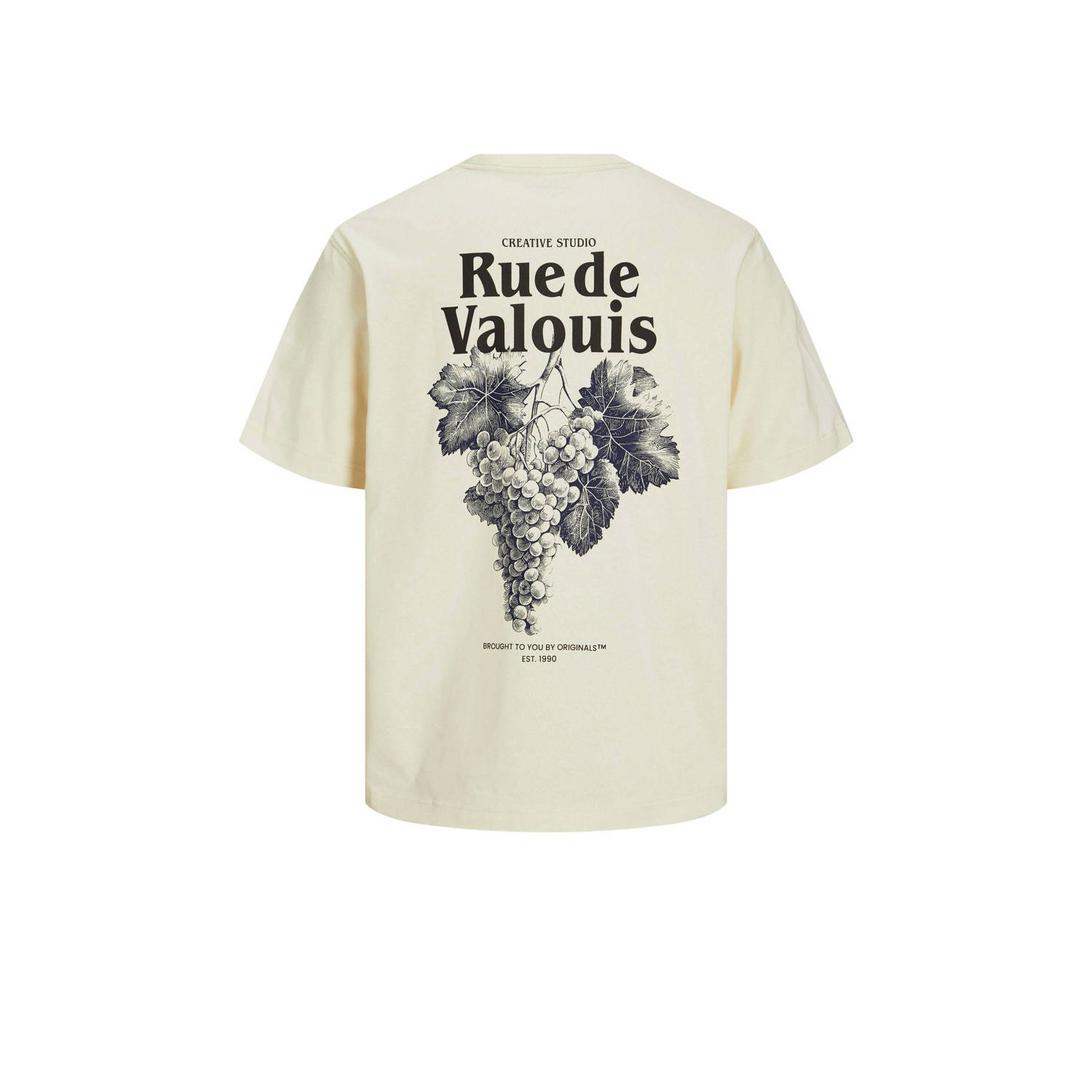 JACK & JONES PLUS SIZE T-shirt ecru