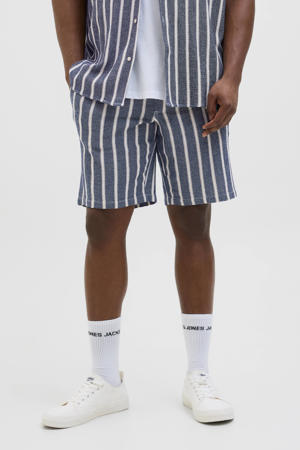 relaxed casual short blauw