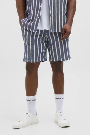 relaxed casual short blauw