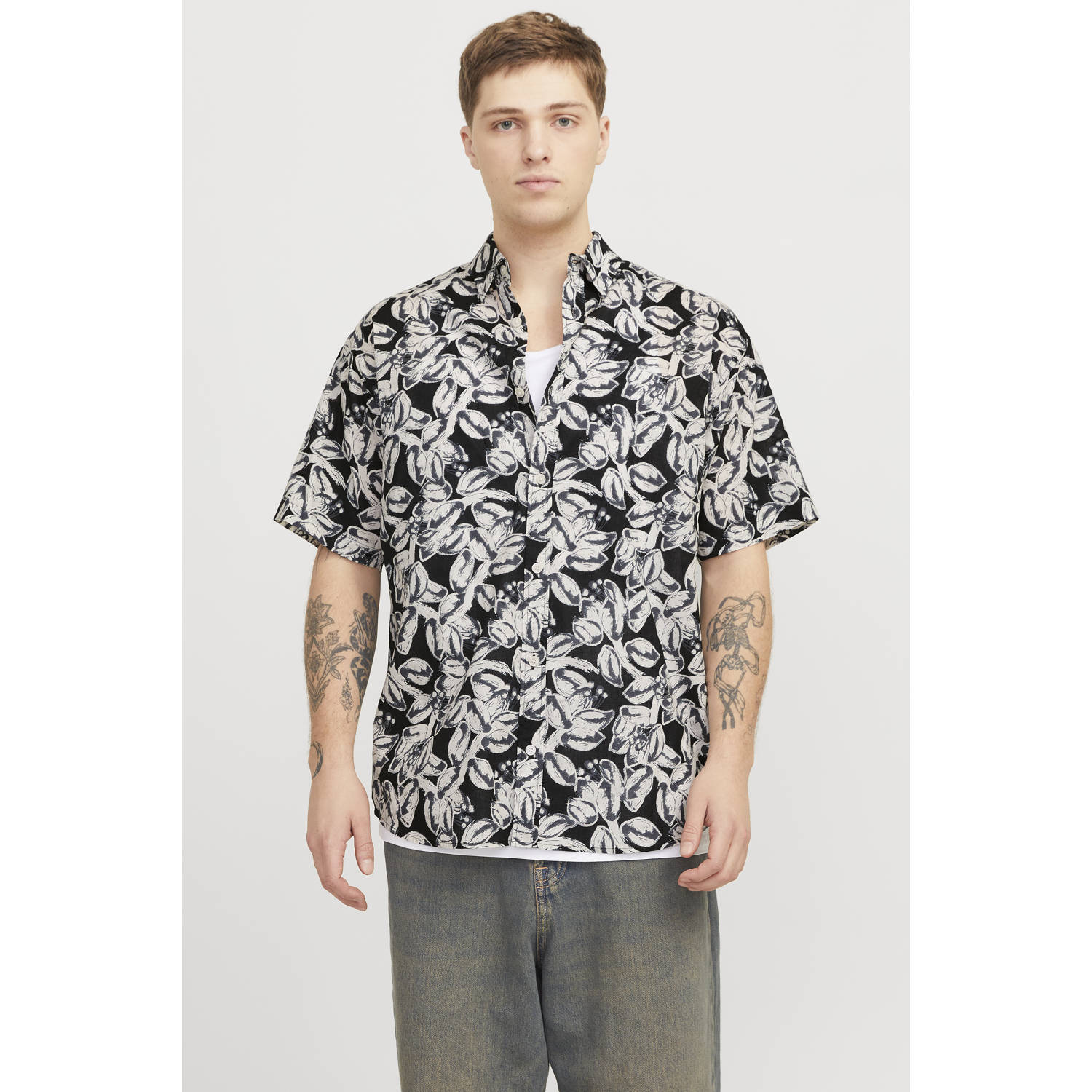 JACK & JONES ORIGINALS casual overhemd multi