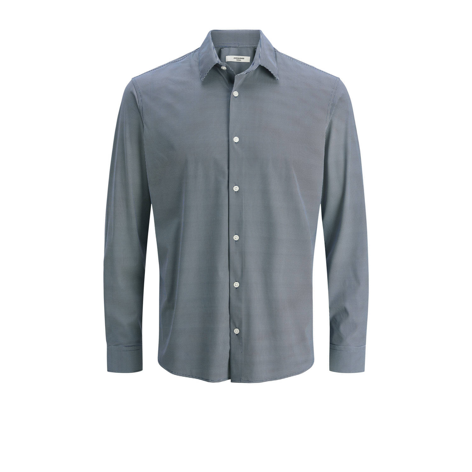 JACK & JONES PREMIUM slim fit overhemd JPRBLAACTIVE blauw
