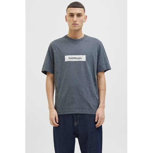 JACK & JONES ORIGINALS T-shirt grijsblauw afbeelding