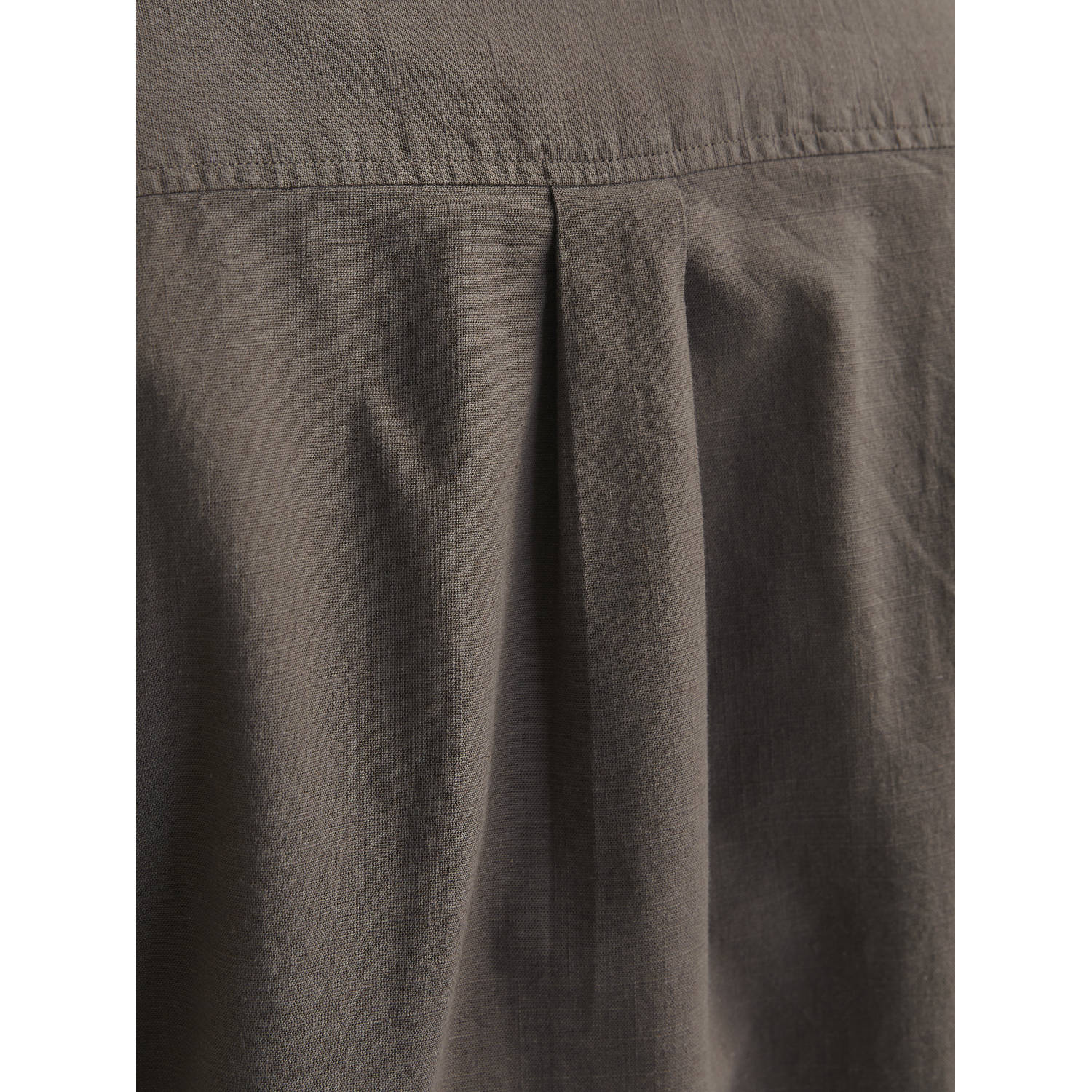 JACK & JONES ESSENTIALS casual overhemd bruin