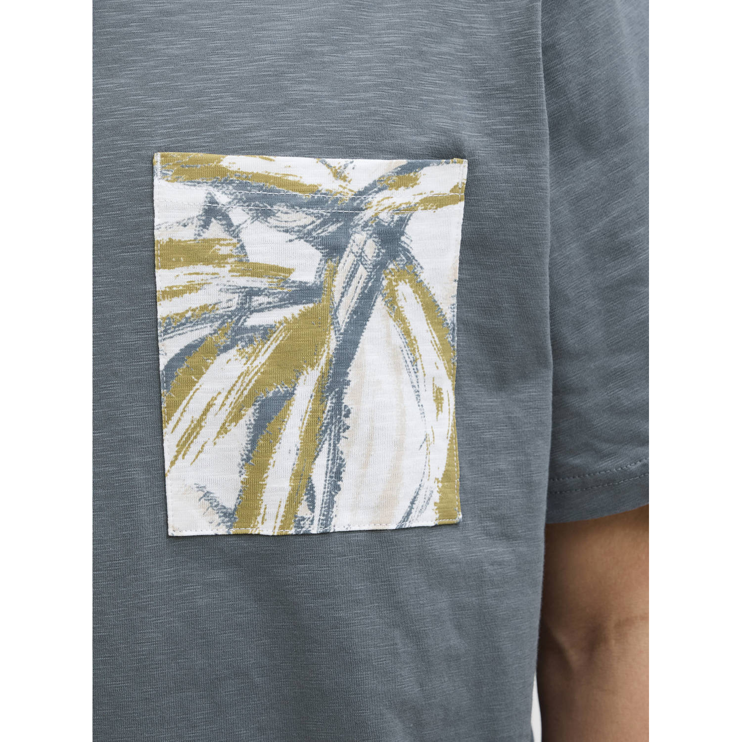 JACK & JONES ORIGINALS T-shirt grijs