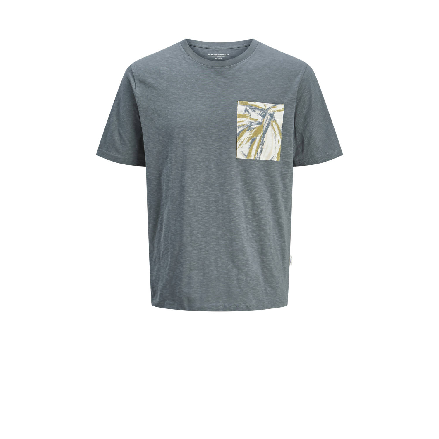 JACK & JONES ORIGINALS T-shirt grijs
