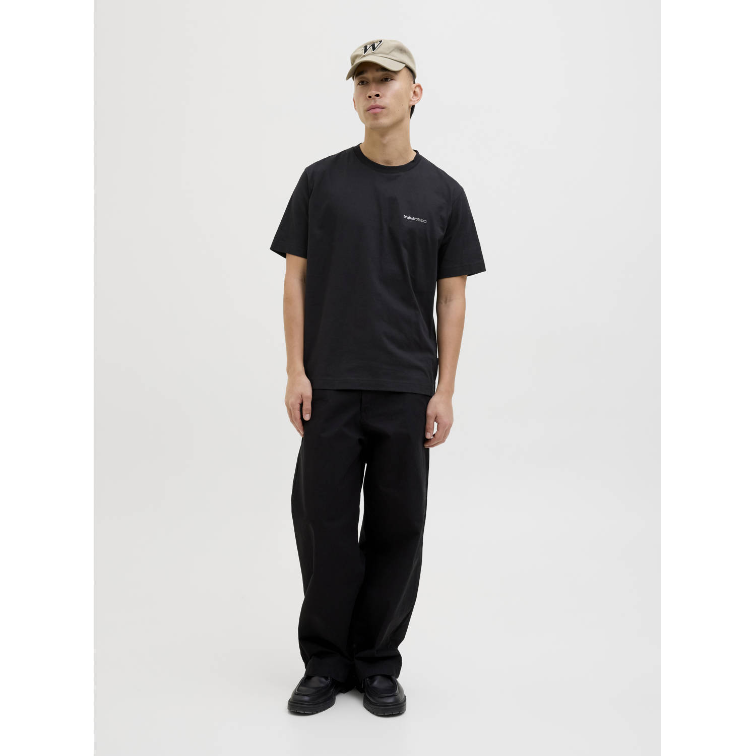 JACK & JONES ORIGINALS T-shirt zwart