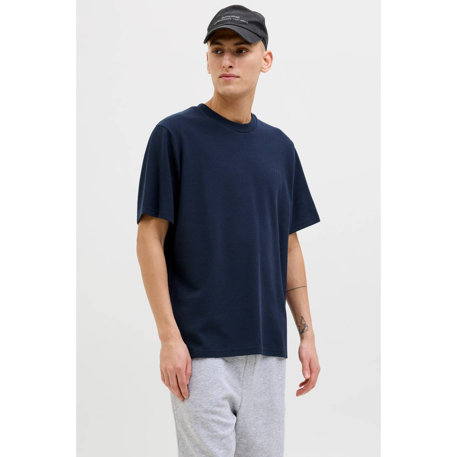 JACK & JONES CORE T-shirt donkerblauw