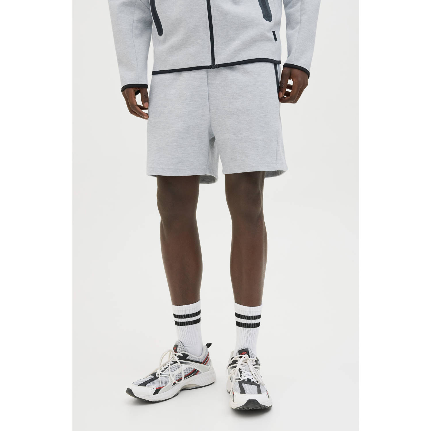 Jack & Jones Relaxshorts JPSTGORDON FUSION SWEAT SHORTS SRT SN