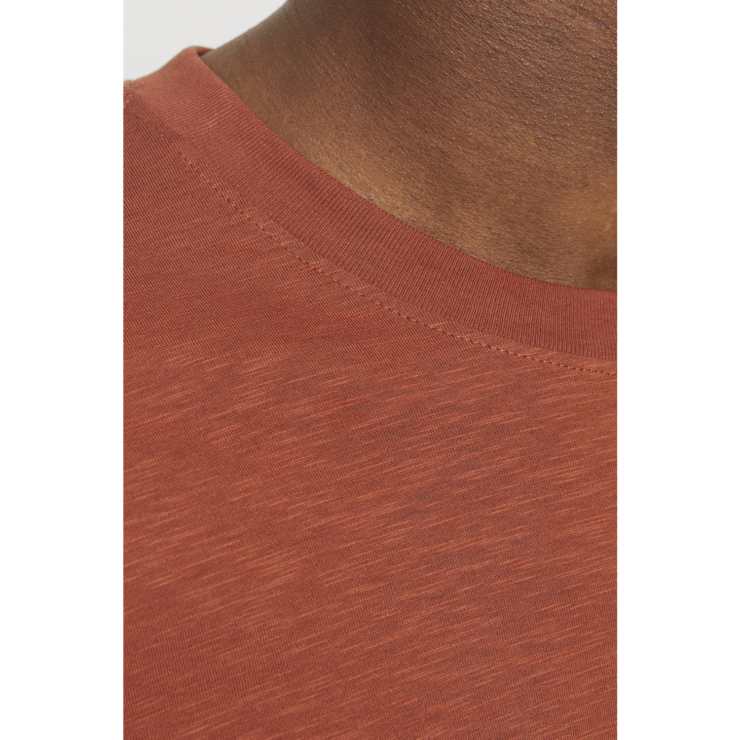 JACK & JONES ORIGINALS T-shirt roodbruin