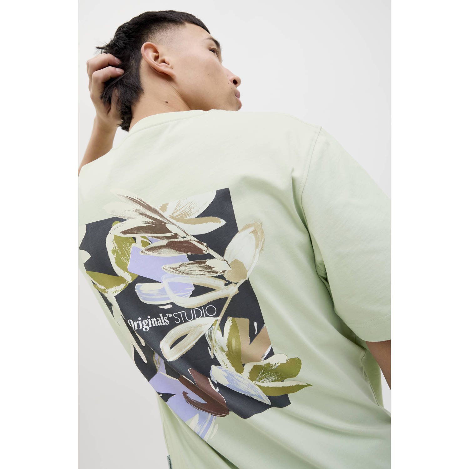 JACK & JONES ORIGINALS T-shirt mintgroen