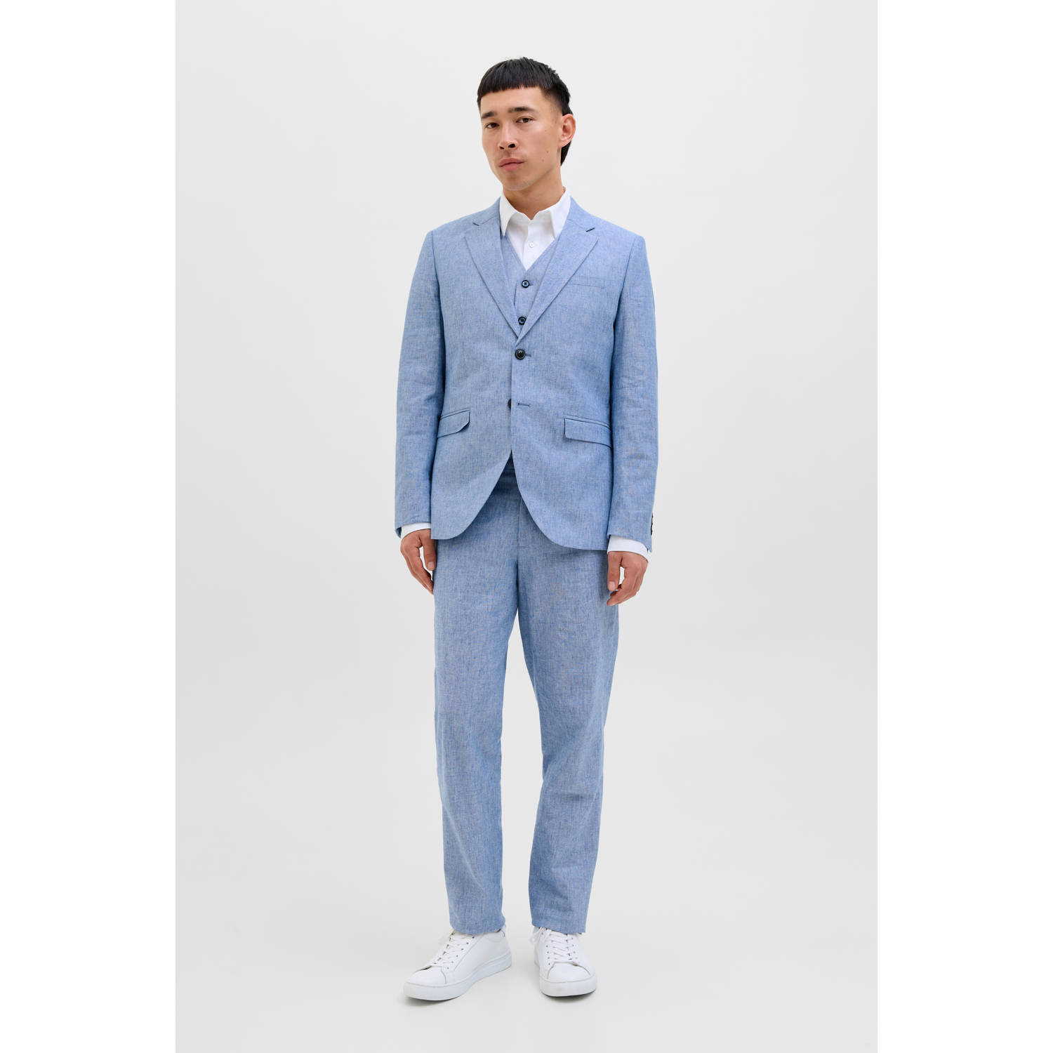 JACK & JONES PREMIUM slim kostuum JPRRIVIERA blauw