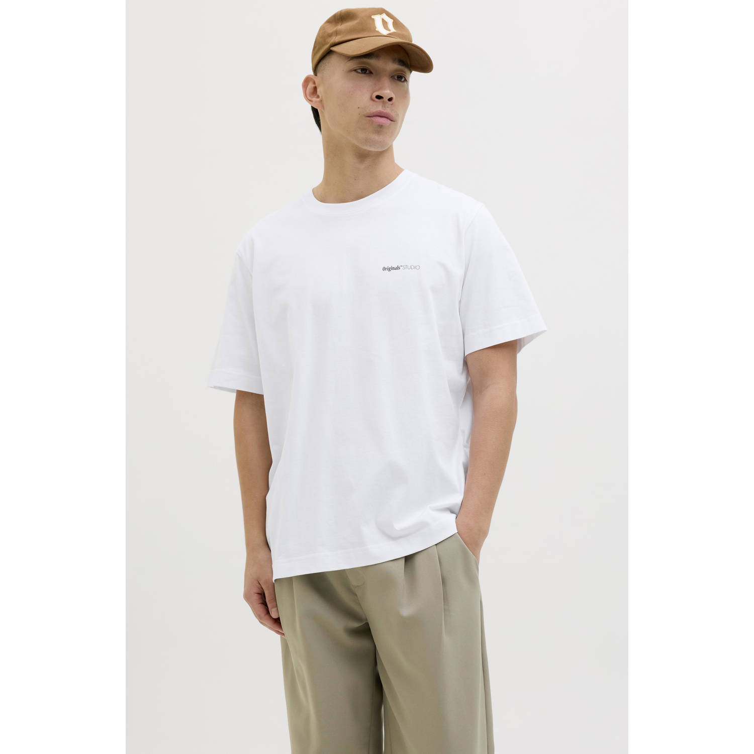 JACK & JONES ORIGINALS T-shirt wit