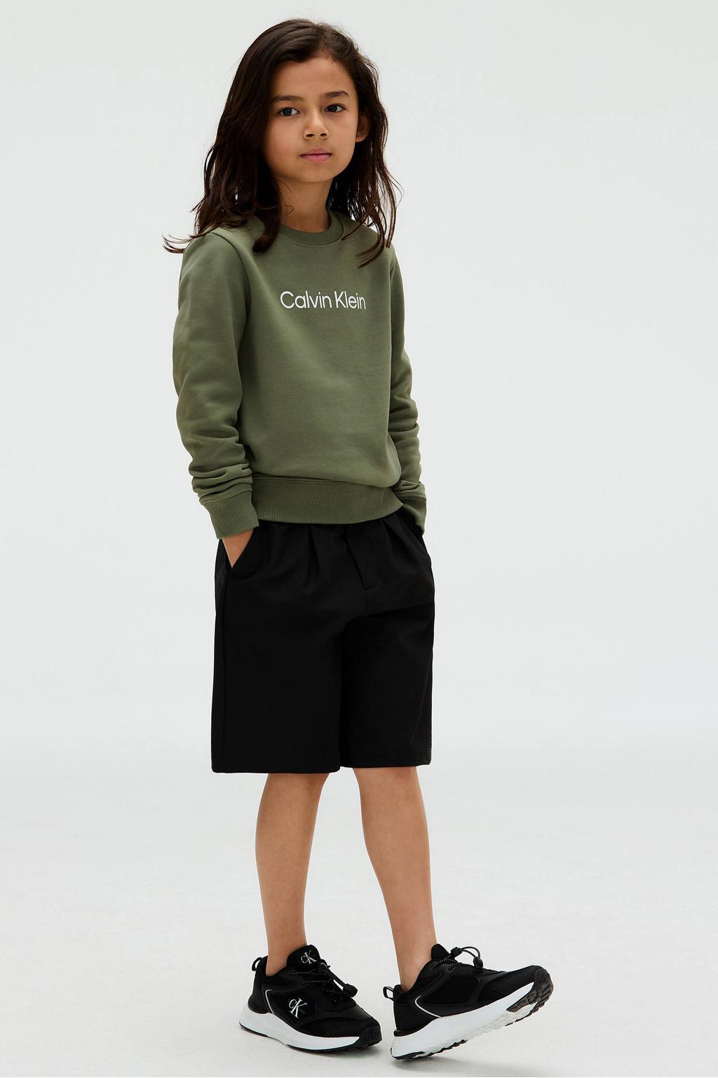 Calvin Klein sweater olijfgroen