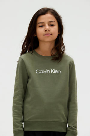 sweater olijfgroen
