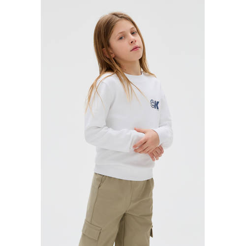 Calvin Klein sweater wit afbeelding