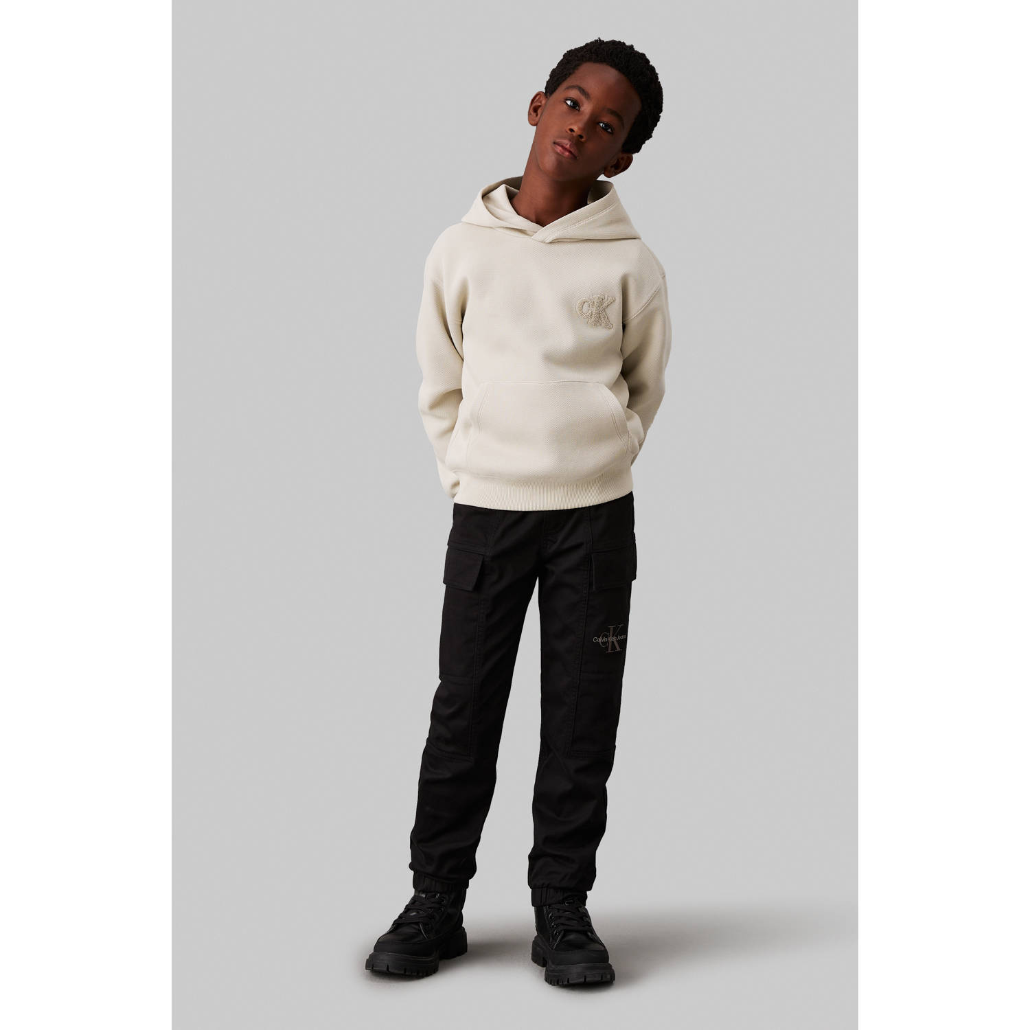 Calvin Klein cargo broek zwart