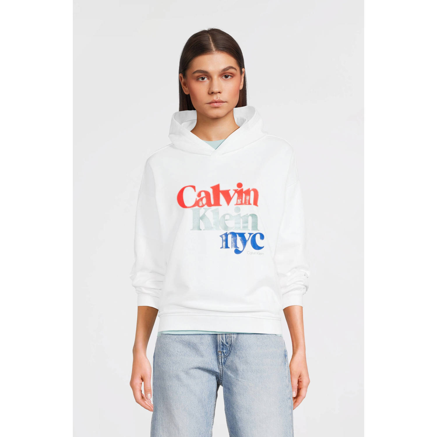 Calvin Klein hoodie wit
