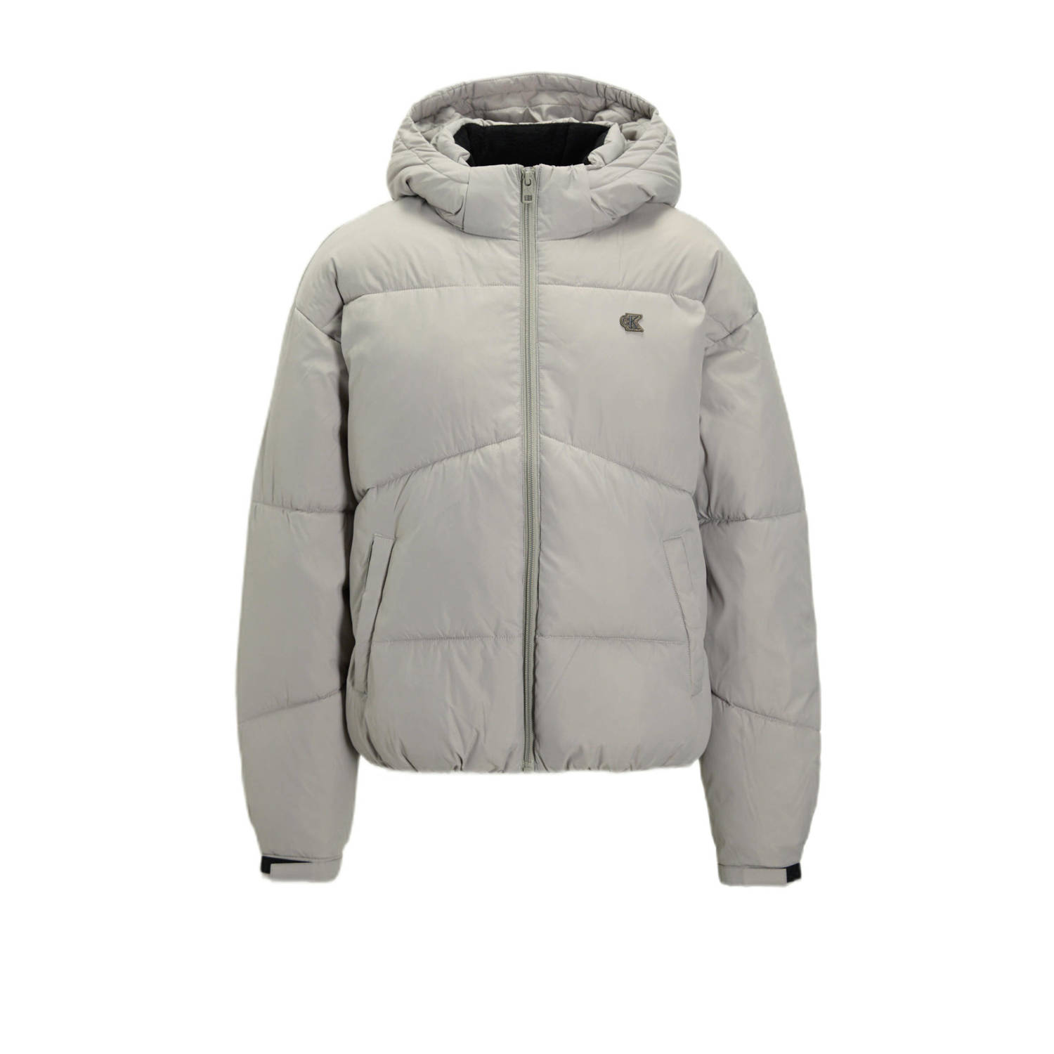 Calvin Klein gewatteerde jas grijs