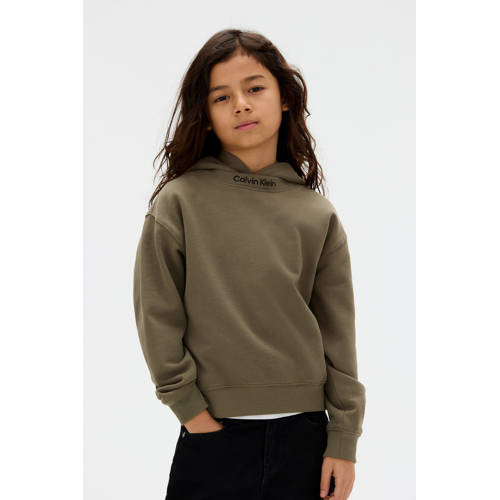 Calvin Klein hoodie donkergroen afbeelding