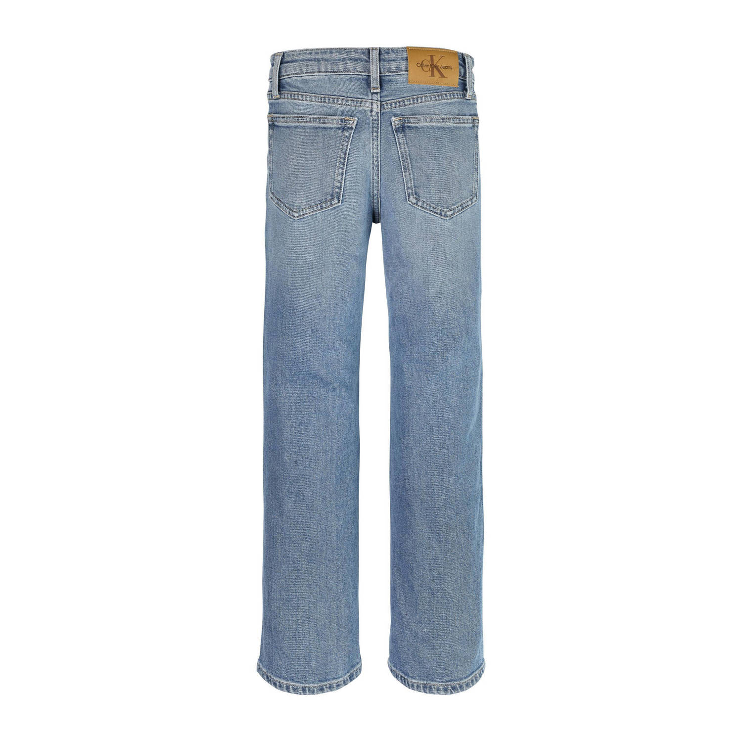 Calvin Klein straight leg jeans medium blue denim